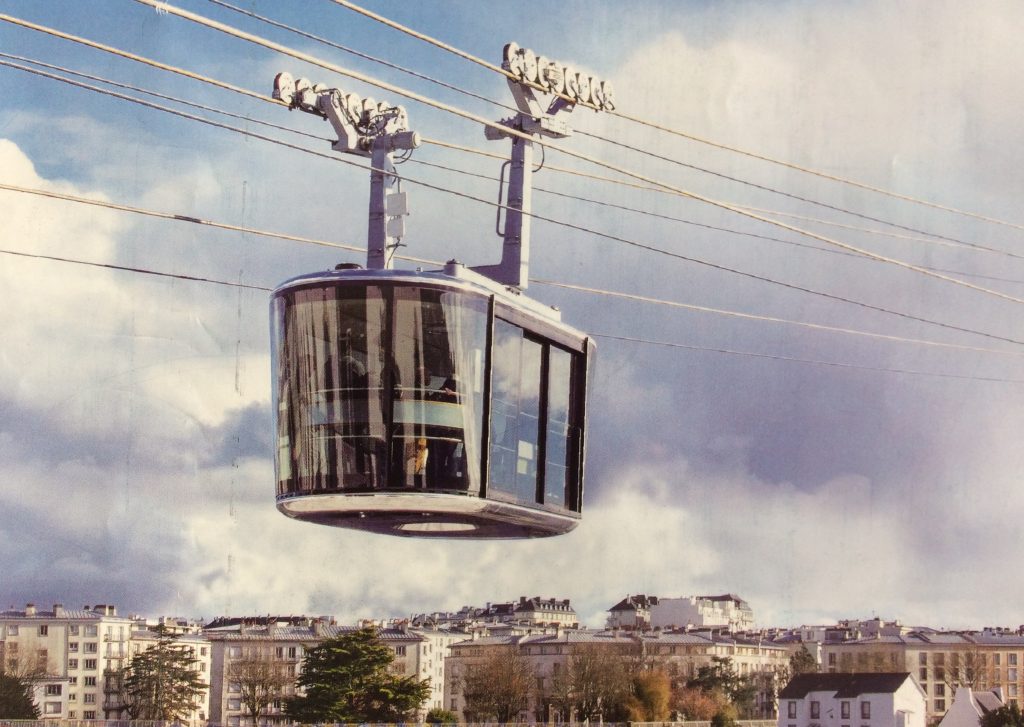 Article Le Moniteur : A Brest, un téléphérique contre vents et marées